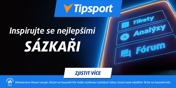 Tipsport - sledujte hokej a vsaďte si po registraci s bonusem za založení účtu