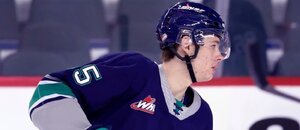 Luca Hauf, mládežnický hokejista ve službách týmu Seattle Thunderbirds Luca Hauf, mládežnický hokejista ve službách týmu Seattle Thunderbirds