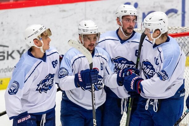 HC Kometa Brno v přípravném zápase před sezonou 2023/24