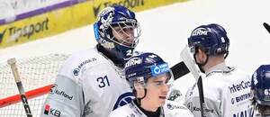 Hokejisté Škody Plzeň se radují z vítězného zápasu. Sledujte utkání Západočechů živě na TV Tipsport