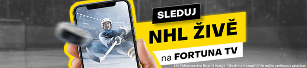 Sleduj NHL živě na Fortuna TV - NHL online live stream zdarma