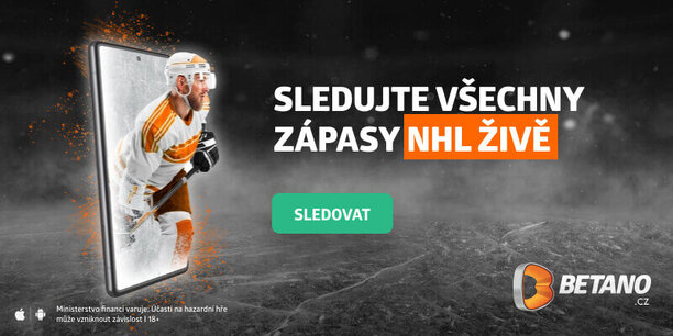 NHL live stream Betano - vsaďte si a sledujte NHL živě na TV Betano