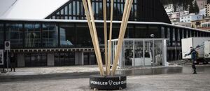 Spenglerův pohár před Vaillant Arenou v Davosu
