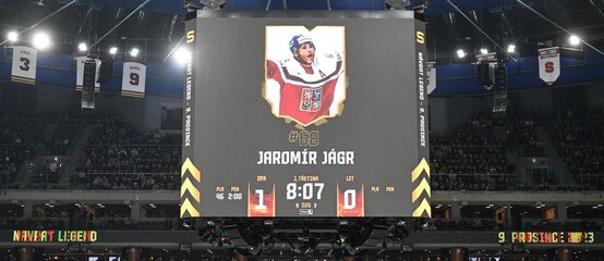 Exhibice Návrat legend HC Sparta Praha 2023 se za výběr československých hvězd zúčastní i Jaromír Jágr Exhibice Návrat legend HC Sparta Praha 2023 se za výběr československých hvězd zúčastní i Jaromír Jágr