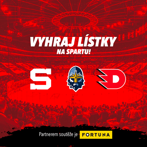 Vánoční soutěž o vstupenky na HC Sparta Praha: Vyhrajte lístky do O2 Areny na zápasy proti Pardubicím a Kladnu