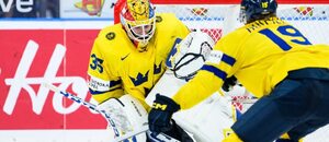 Hugo Hävelid vychytal už dvě nuly na MS v hokeji juniorů 2024