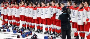 Česká reprezentace postoupila po vítězství nad Kanadou 3:2 do semifinále mistrovství světa juniorů 2024.
