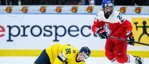 Obránce Tomáš Galvas předváděl na MS v hokeji juniorů U20 2024 vynikající výkony Obránce Tomáš Galvas předváděl na MS v hokeji juniorů U20 2024 vynikající výkony