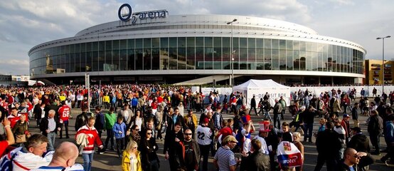 O2 Arena Prague will play host to the 2024 Ice Hockey World Championship