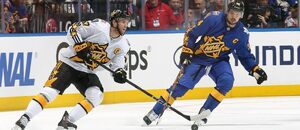 Connor McDavid (vlevo) s Austonem Matthewsem nezklamali a během All-Star víkendu patřili k největším hvězdám. Connor McDavid (vlevo) s Austonem Matthewsem nezklamali a během All-Star víkendu patřili k největším hvězdám.