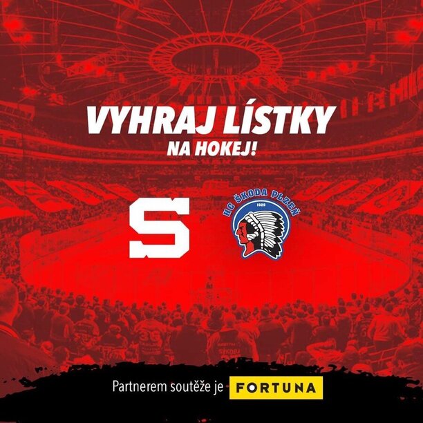 Soutěž o vstupenky na hokej: Extraliga 2024 Sparta Praha vs. Plzeň v O2 Areně