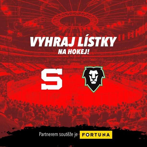 Soutěž o vstupenky na hokej: Sparta Praha vs. Mladá Boleslav, O2 Arena, 52. kolo extraligy 2023/2024