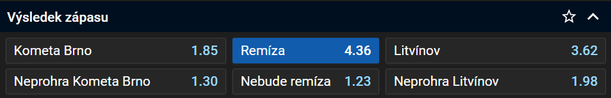 Tip na Kometa Brno vs. Litvínov ve čtvrtfinále play off Tipsport extraligy 2024