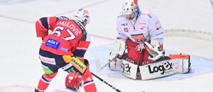 Útočník Pardubic Matej Paulovič se stal hrdinou 4. zápasu proti Hradci Králové. Byl jediným úspěšným střelcem a zařídil výhru svého týmu 1:0. Útočník Pardubic Matej Paulovič se stal hrdinou 4. zápasu proti Hradci Králové. Byl jediným úspěšným střelcem a zařídil výhru svého týmu 1:0.