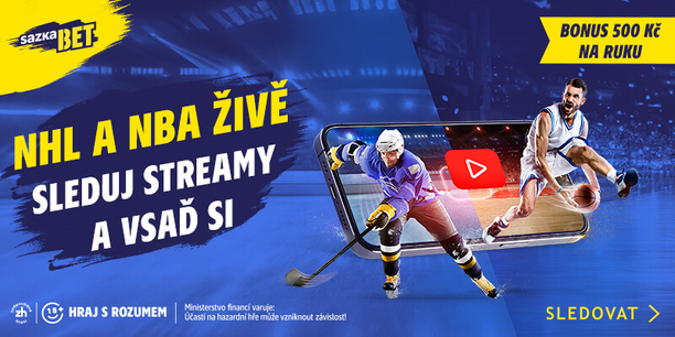 Sledujte přímé přenosy NHL i dalších sportů živě na Sazkabetu.