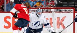Sam Reinhart a Andrei Vasilevskiy mohou být klíčovými hráči série play off NHL mezi Floridou a Tampou