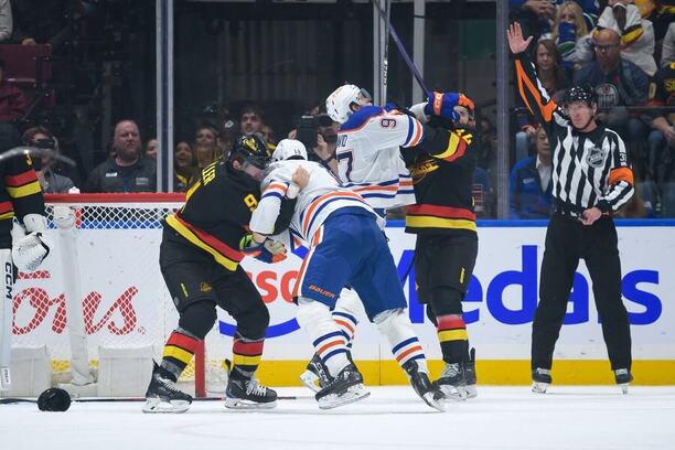 Vancouver vs. Edmonton, play off NHL 2024, semifinále Západní konference