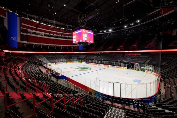 Avicii Arena ve Stockholmu, kde se bude hrát MS 2025