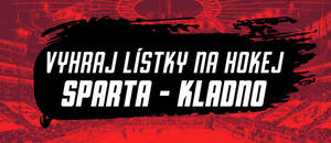 Soutěž o vstupenky zdarma: Vyhrajte lístky na hokej Sparta vs. Kladno (27. 10. 2024) Soutěž o vstupenky zdarma: Vyhrajte lístky na hokej Sparta vs. Kladno (27. 10. 2024)