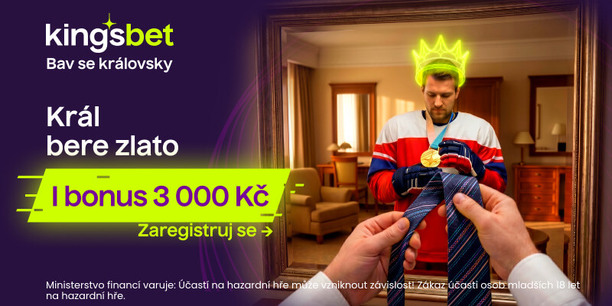Kingsbet nyní nabízí speciální vkladový bonus až do výše 3&nbsp;000&nbsp;Kč