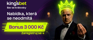 Kingsbet nyní nabízí speciální vkladový bonus až do výše 3 000 Kč