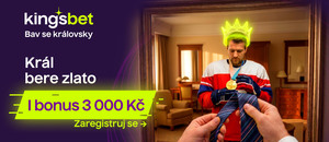 Kingsbet nyní nabízí speciální vkladový bonus až do výše 3 000 Kč