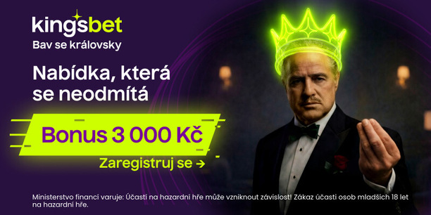 Kingsbet nyní nabízí speciální vkladový bonus až do výše 3&nbsp;000&nbsp;Kč