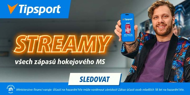 Hokej na Tipsport TV: Sledujte hokej živě u&nbsp;Tipsportu – live streamy zdarma