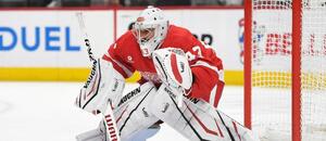 22. týden NHL 2024/2025 zakončila nula Petra Mrázka, jeho první čisté konto za Detroit po sedmi letech