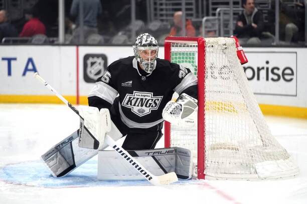 Naší 1. hvězdou týdne v NHL je Darcy Kuemper, brankář Los Angeles Kings.