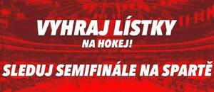 Soutěž o lístky na hokej zdarma: Sparta - Kometa (1. semifinále play off ELH 2025)