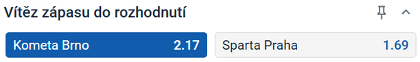 Tip na hokej Kometa Brno vs. Sparta Praha v 3. semifinále play off Tipsport extraligy 2025