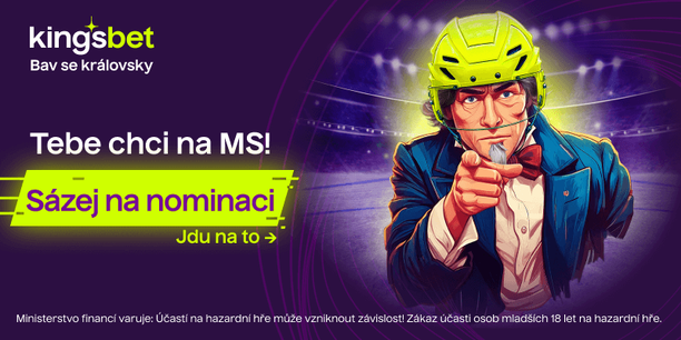 Kingsbet CZ: Sázky na nominaci Česka na MS v hokeji 2025