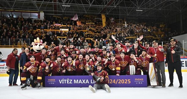 HC Dukla Jihlava se stala mistrem 1. Maxa ligy v sezoně 2024/25