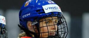 Česká hokejová reprezentantkyně Tereza Vanišová Česká hokejová reprezentantkyně Tereza Vanišová