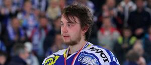 Hynek Zohorna z Komety po konci finále play off ELH 2012