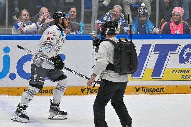 Ondřej Beránek po obdržení vyššího trestu v zápase play off Tipsport extraligy 2025