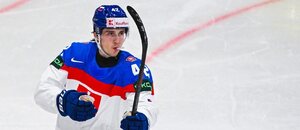 Samuel Honzek se raduje z gólu v zápase s Rakouskem, Slovensko dnes na MS 2025 v hokeji hraje s Francií Samuel Honzek se raduje z gólu v zápase s Rakouskem, Slovensko dnes na MS 2025 v hokeji hraje s Francií