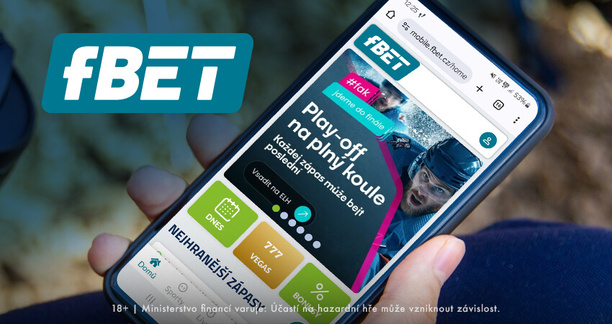 Sázková kancelář fBET cz online: Bavte se u fBET na mobilu