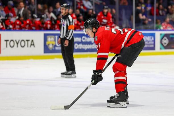 Marek Alscher je jedním ze dvou Čechů v AHL, kteří si zahrají finále o Calder Cup 2025