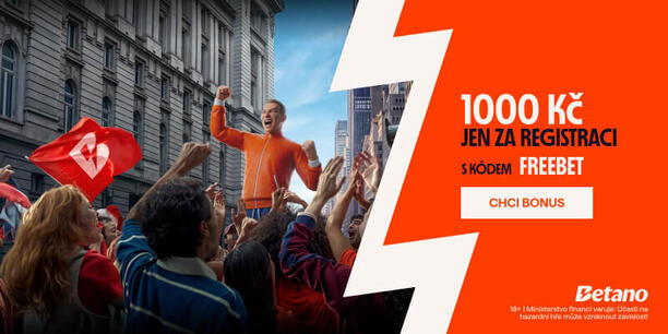 Vyzvedni si bonus 1&nbsp;000&nbsp;Kč s&nbsp;kódem FREEBET