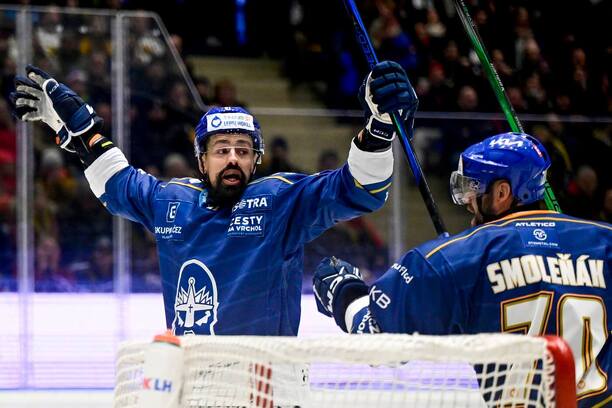 Hokej extraliga, Richard Jarůšek (vlevo) a Radek Smoleňák patří do skupiny hráčů, kteří ještě nemají smlouvu