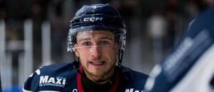 Útočník Jakub Vrána v dresu Linköpingu
