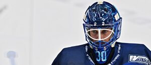 Brankář Komety Brno Aleš Stezka v prvním týdnu Tipsport extraligy 2025/2026 vychytal tři vítězství