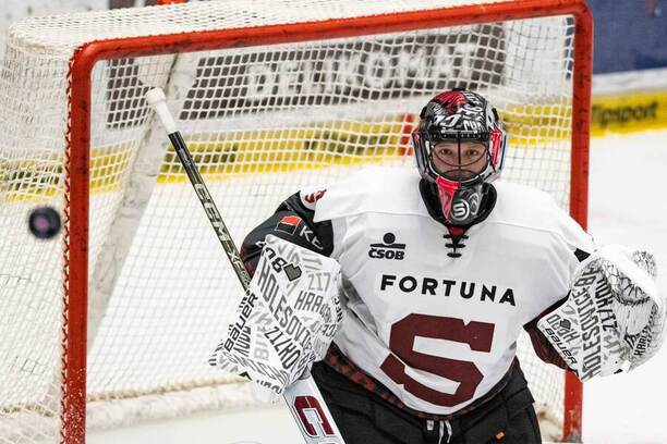 Brankář HC Sparta Praha Josef Kořenář