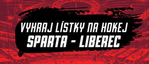 Soutěžte zdarma o lístky na extraligový hokej Sparta vs. Liberec
