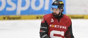 Útočník Sparty Roman Horák se v posledním zápase extraligy blýskl třemi body Útočník Sparty Roman Horák se v posledním zápase extraligy blýskl třemi body