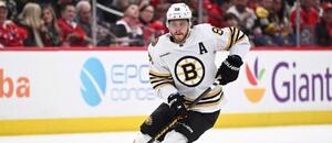 Český útočník Bostonu Bruins David Pastrňák