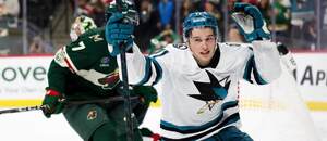 Macklin Celebrini rozhodl v noci na pondělí o výhře San Jose nad Minnesotou Macklin Celebrini rozhodl v noci na pondělí o výhře San Jose nad Minnesotou