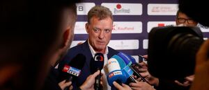 Trenér české hokejové reprezentace Radim Rulík Trenér české hokejové reprezentace Radim Rulík